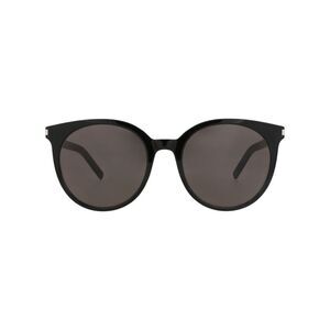 Saint Laurent Round-Frame Acetate Sunglasses Black Womens
